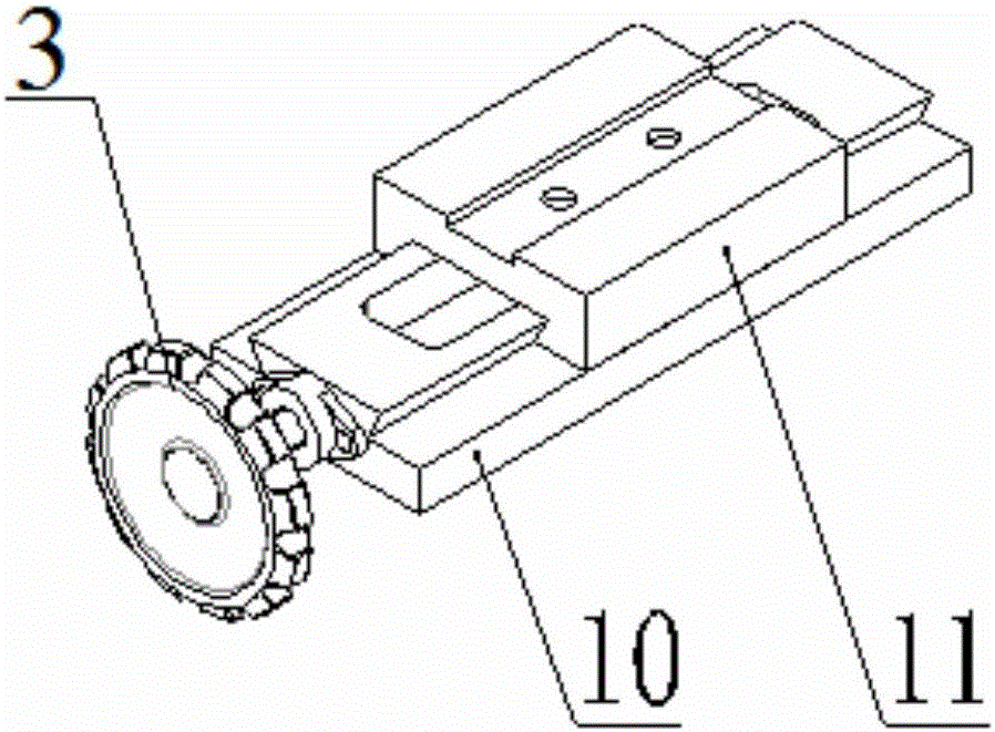 Movable special-shaped pipe clamping device