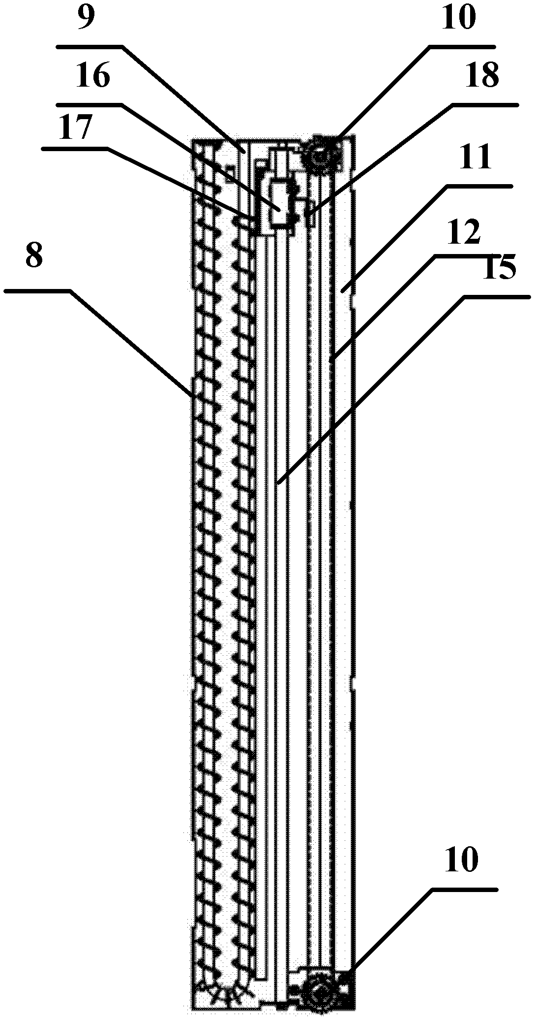 Ticket box device for storing and taking ticket cards
