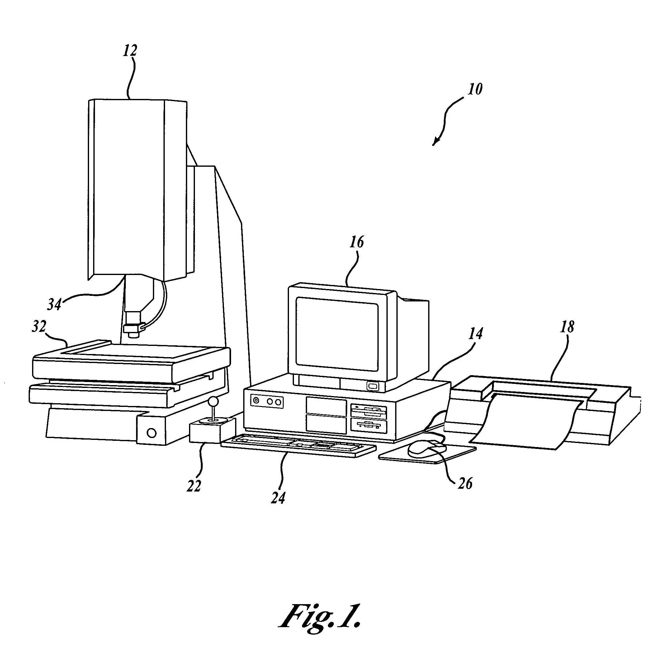 Method for converting joystick deflection into motion in a computer vision system