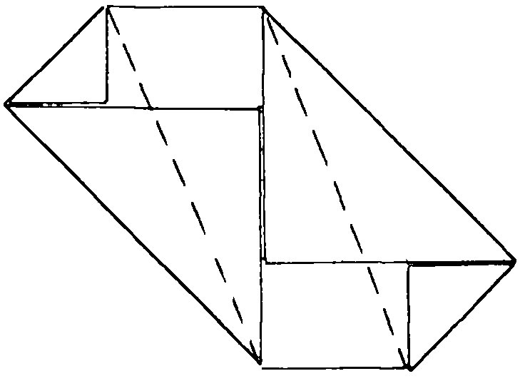 45 degree angle regular triangular pyramid socket ball