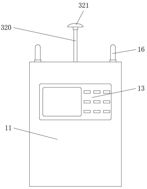 Concrete quality and safety detection device for building construction