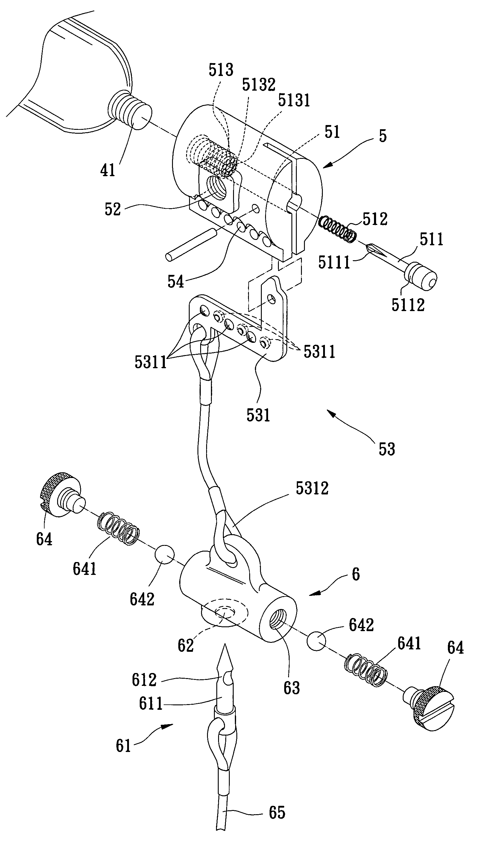 Inflating and separating device of body protection airbags