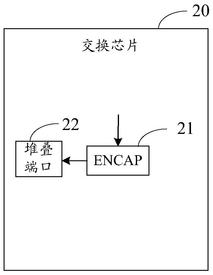 Switch stacking system, slave device, switching chip and method for processing protocol packets