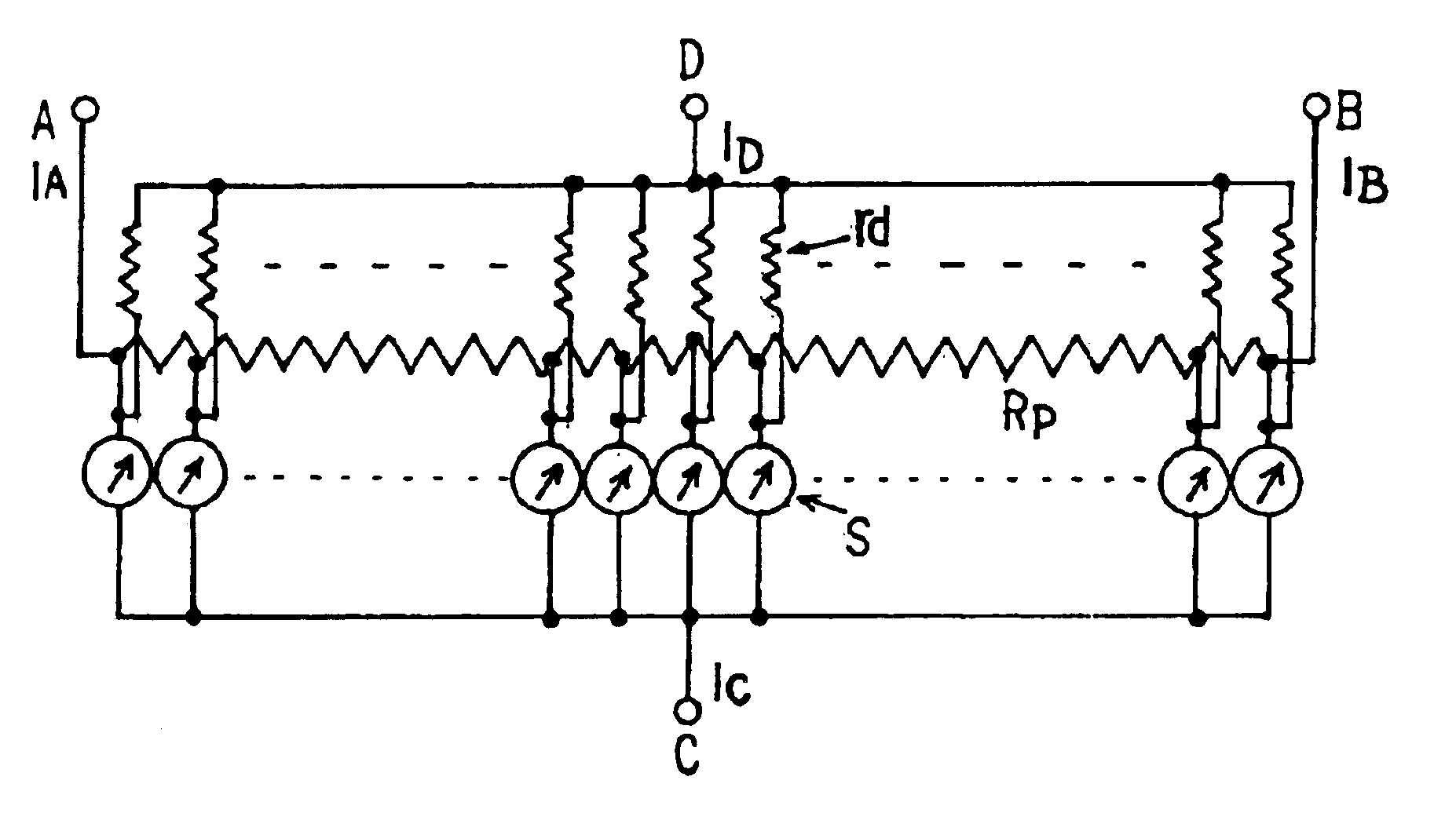 Semiconductor image position sensitive device