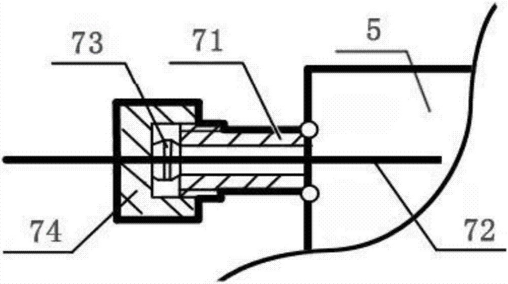 Measurement method for reverse backflow amount of vapor generator heat conduction tube and system of measurement method