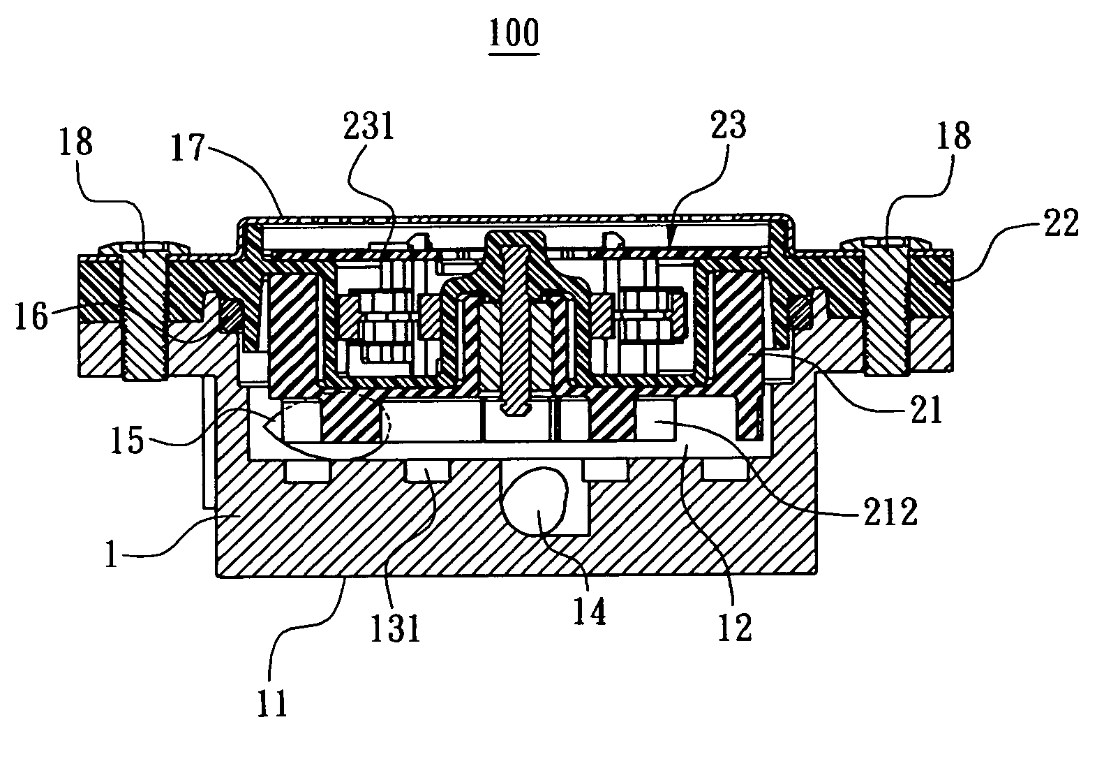 Water-cooling heat dissipation device