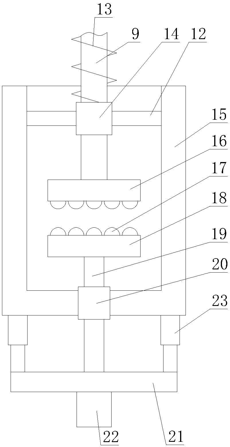 Precise weighing practical concrete stirring device