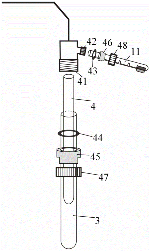 Sample preparation device and method for sulfur isotope analysis