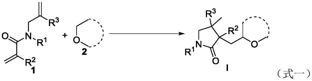 A kind of preparation method of ether substituted 2-pyrrolidone compound