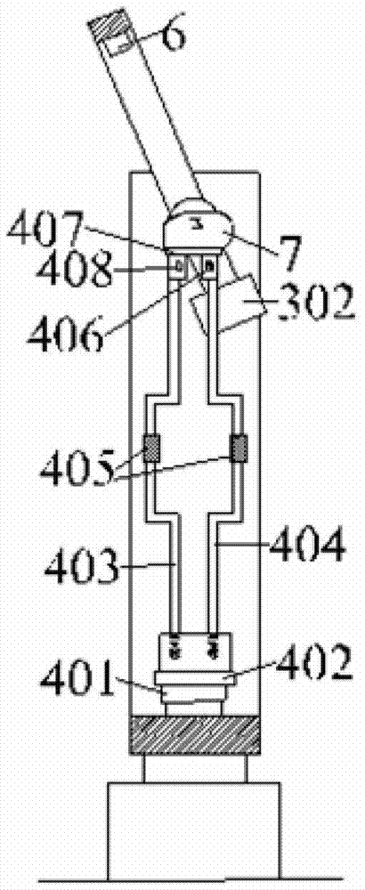 Fixed light source type full space distribution photometer