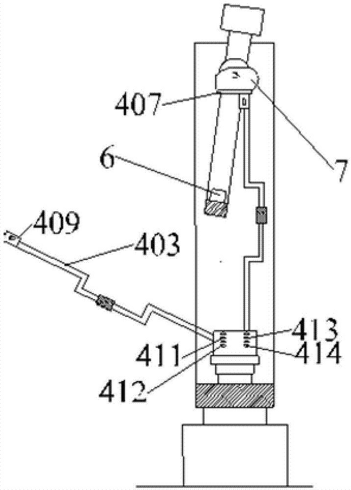 Fixed light source type full space distribution photometer