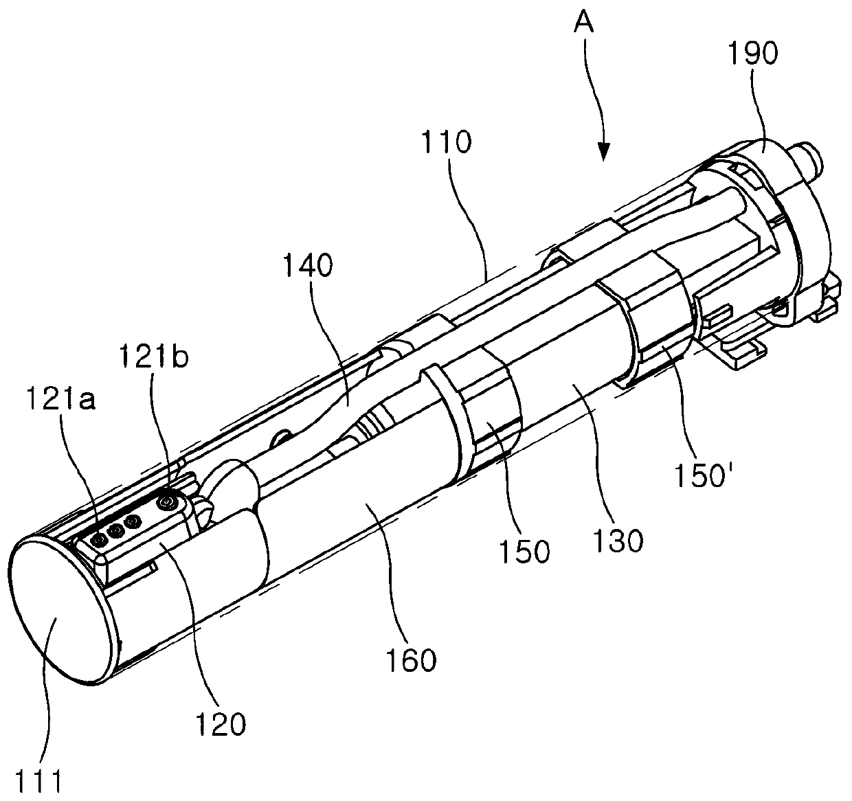 Vibration nozzle of bidet