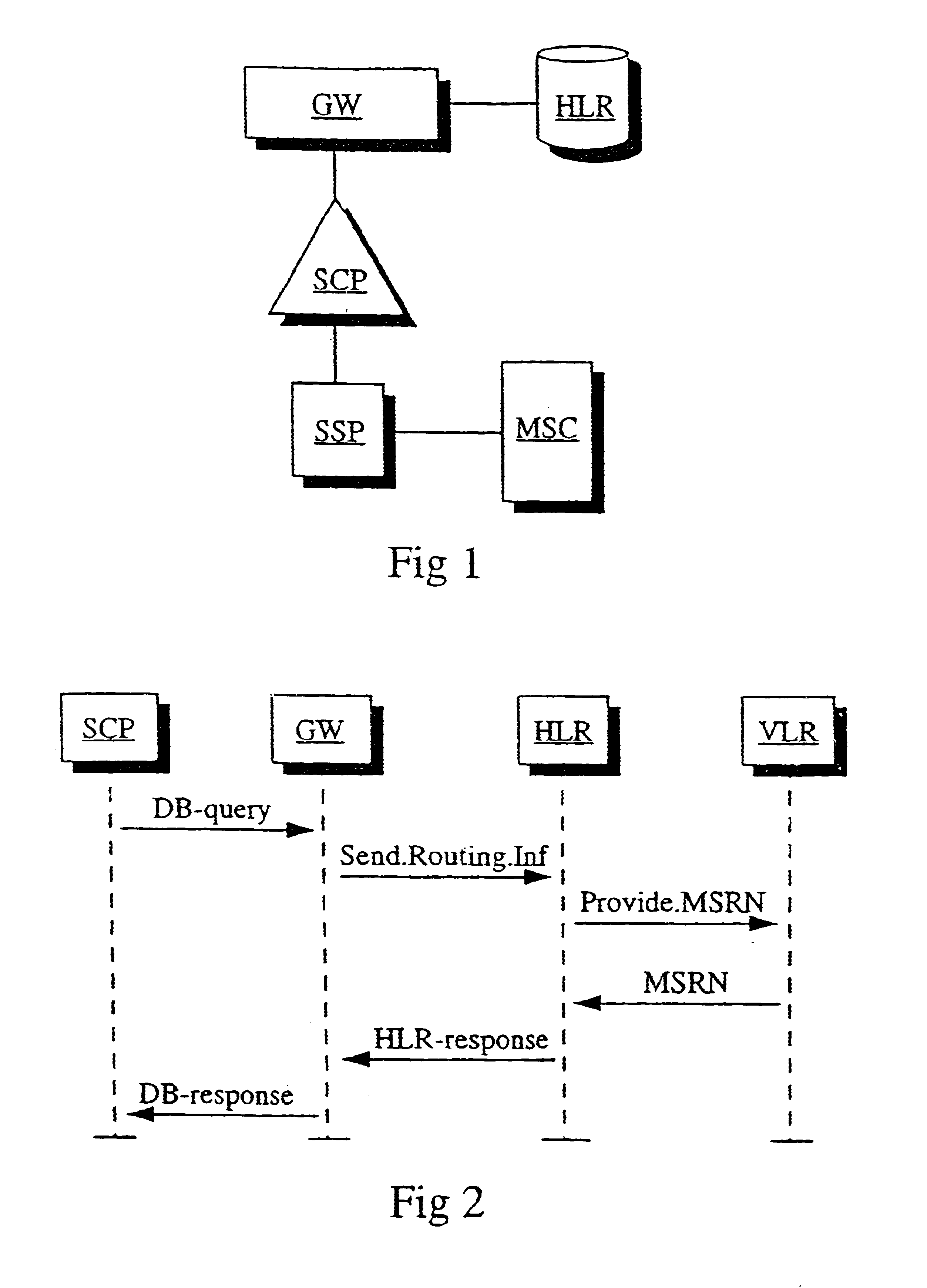 Procedure and system for the transmission of information and establishment of a telecommunication connection