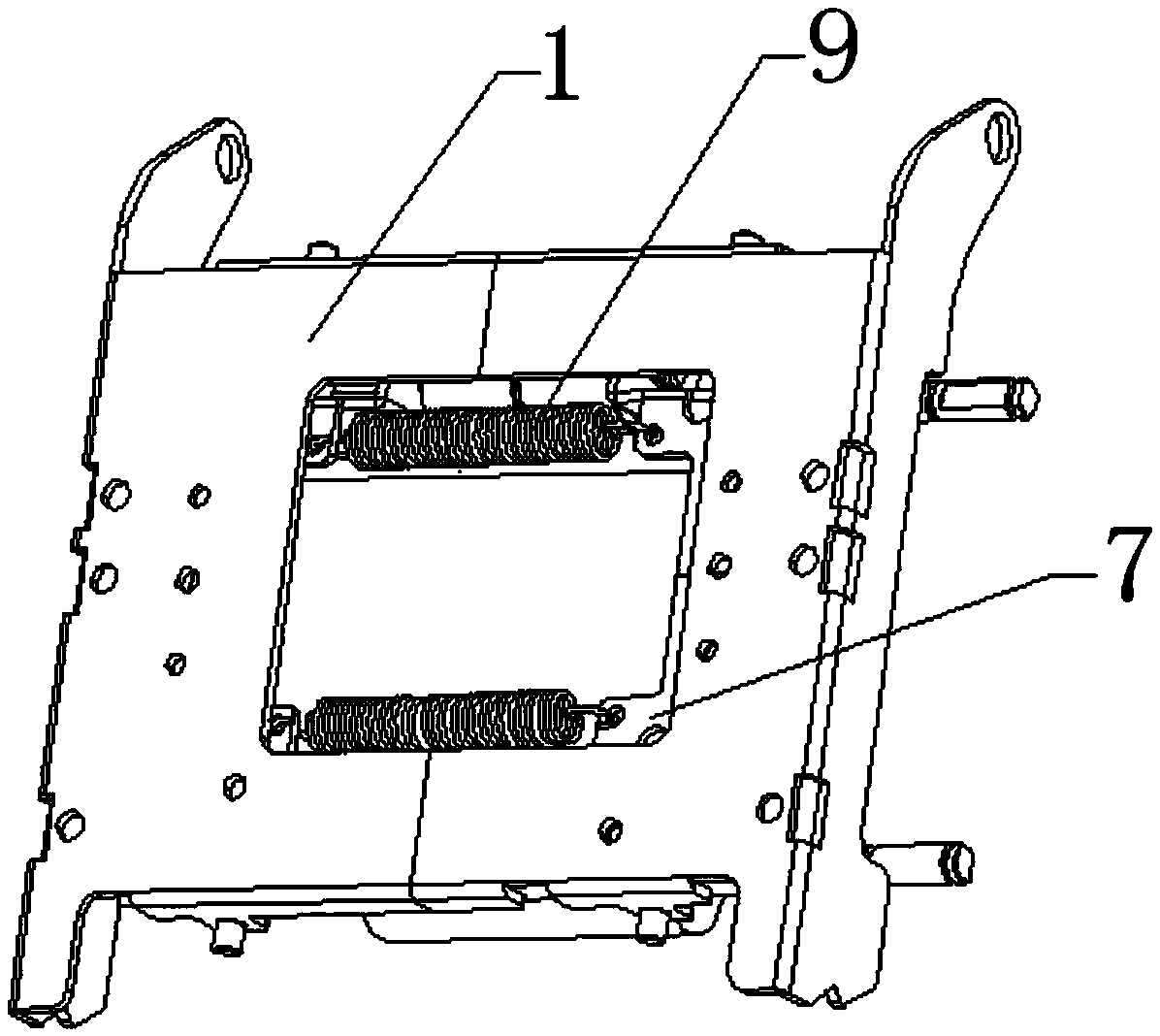 Printing paper conveying system and printer comprising same