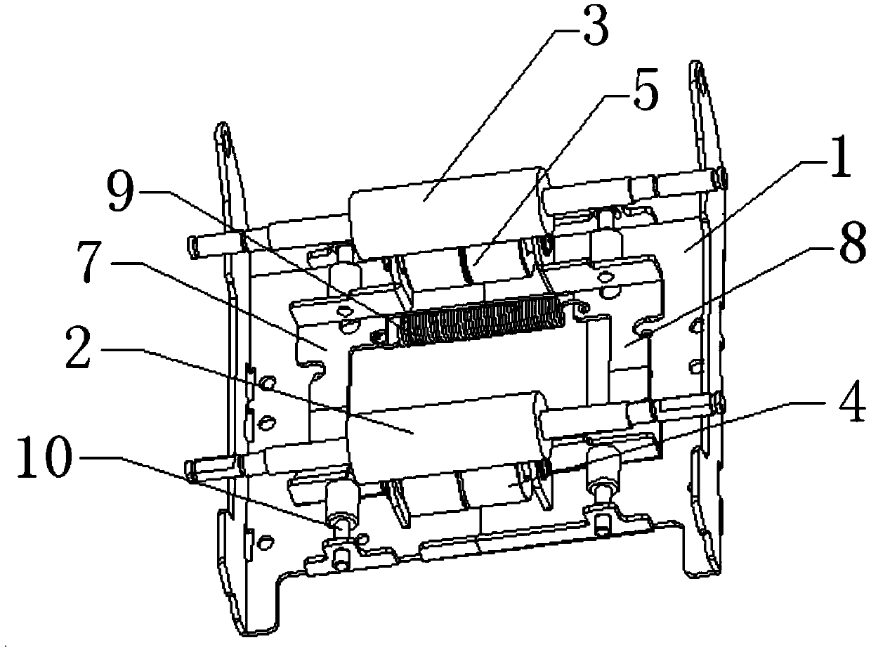 Printing paper conveying system and printer comprising same