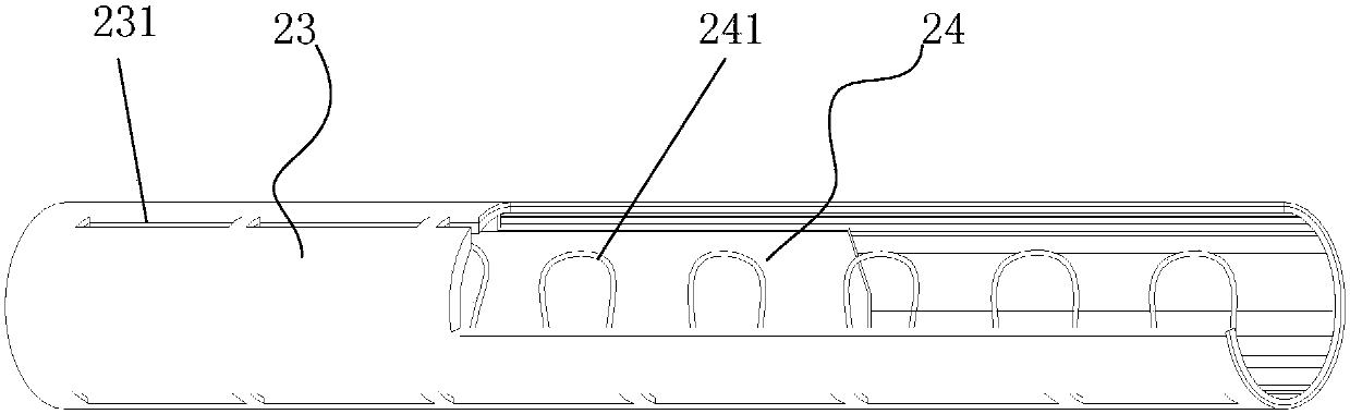 Low-wind-drag pipeline type track and launch vehicle spacecraft launching system