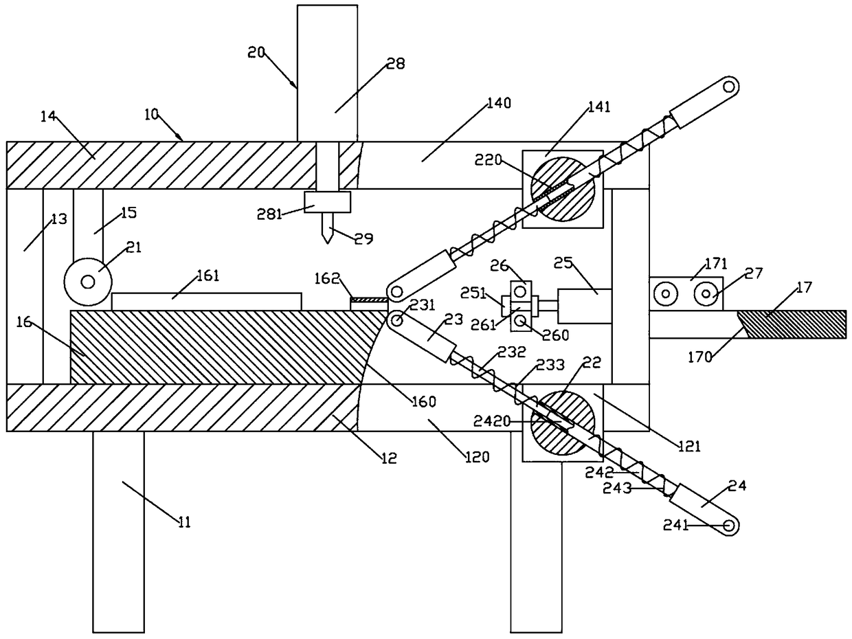 Rotation abutting conveying paper cutting device of printing machine ...