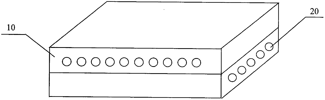 A kind of sound-absorbing structure composite material and preparation method thereof