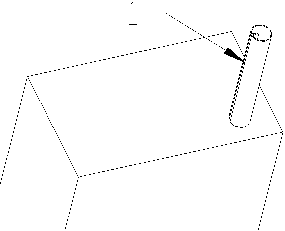 Anti-negative-pressure folding straw