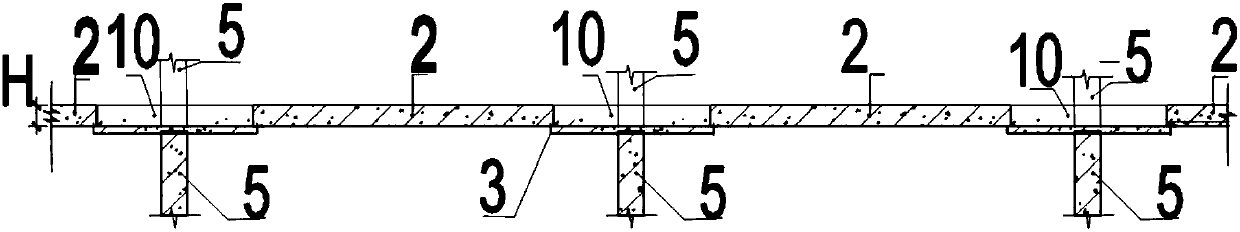 Plate-column structure assembly system and floor prefabricated components and construction methods