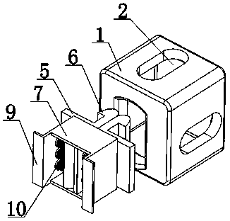 Coated paper knocking-up device for post-press finishing