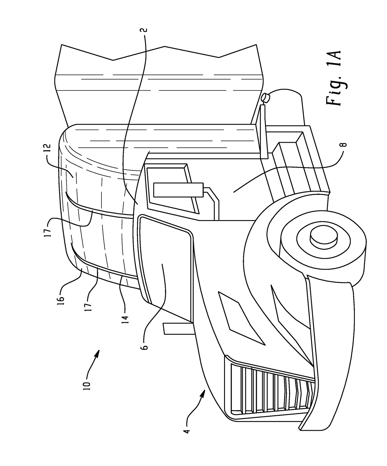 Drag reducing aerodynamic vehicle components and methods of making the same