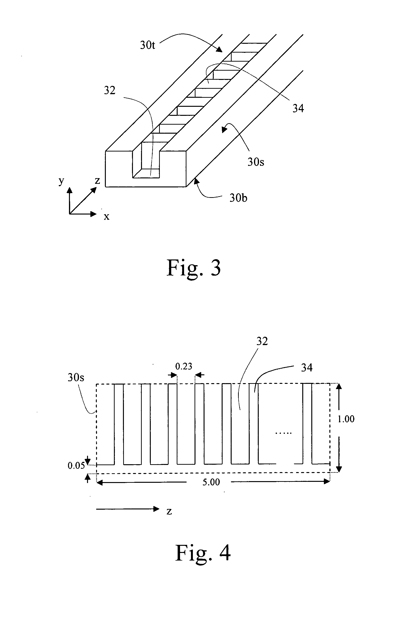Slow-wave structure for ridge waveguide