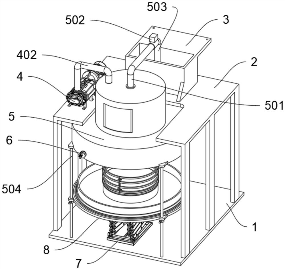 A feeding device for injection molding of plastic parts