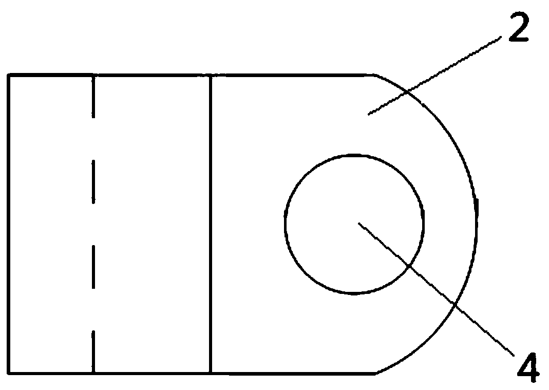 Construction method for copper-coated round steel installation