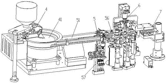 A fully automatic patch led rapid feeding spectroscopic color separation machine and its working method