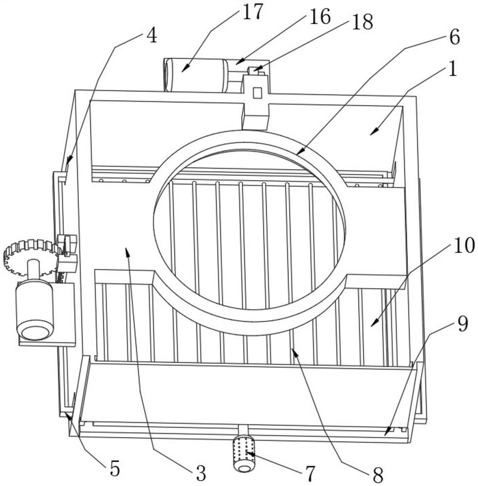 Multifunctional feeding box for biological experiments