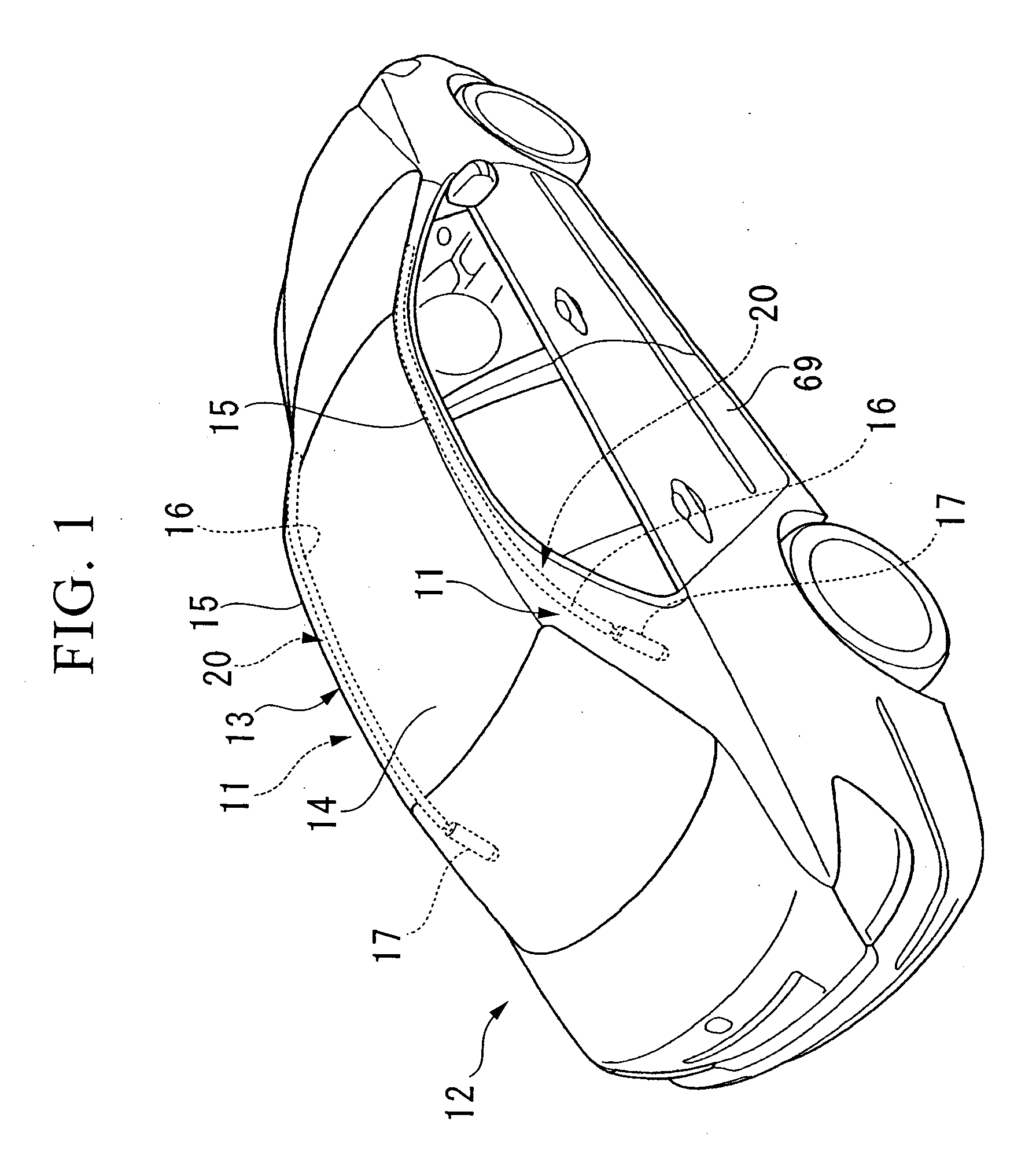 Airbag apparatus having easily-bending portion formed in back-side cover
