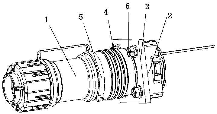 Plug connector shell, plug connector and connector assembly