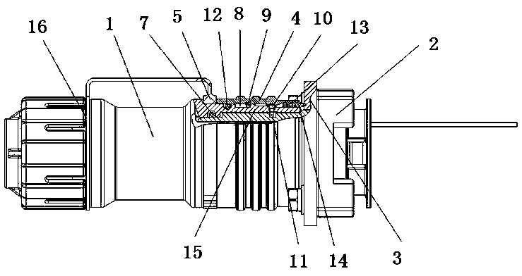 Plug connector shell, plug connector and connector assembly