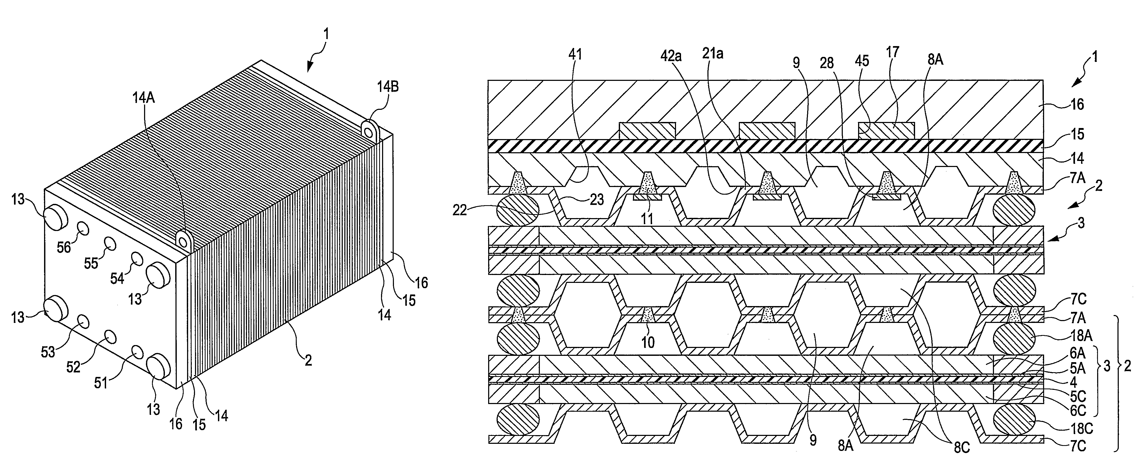 Fuel cell stack and method for making the same
