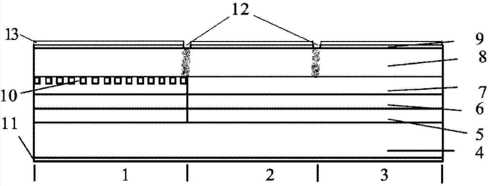 A distributed Bragg feedback tunable laser and its manufacturing method