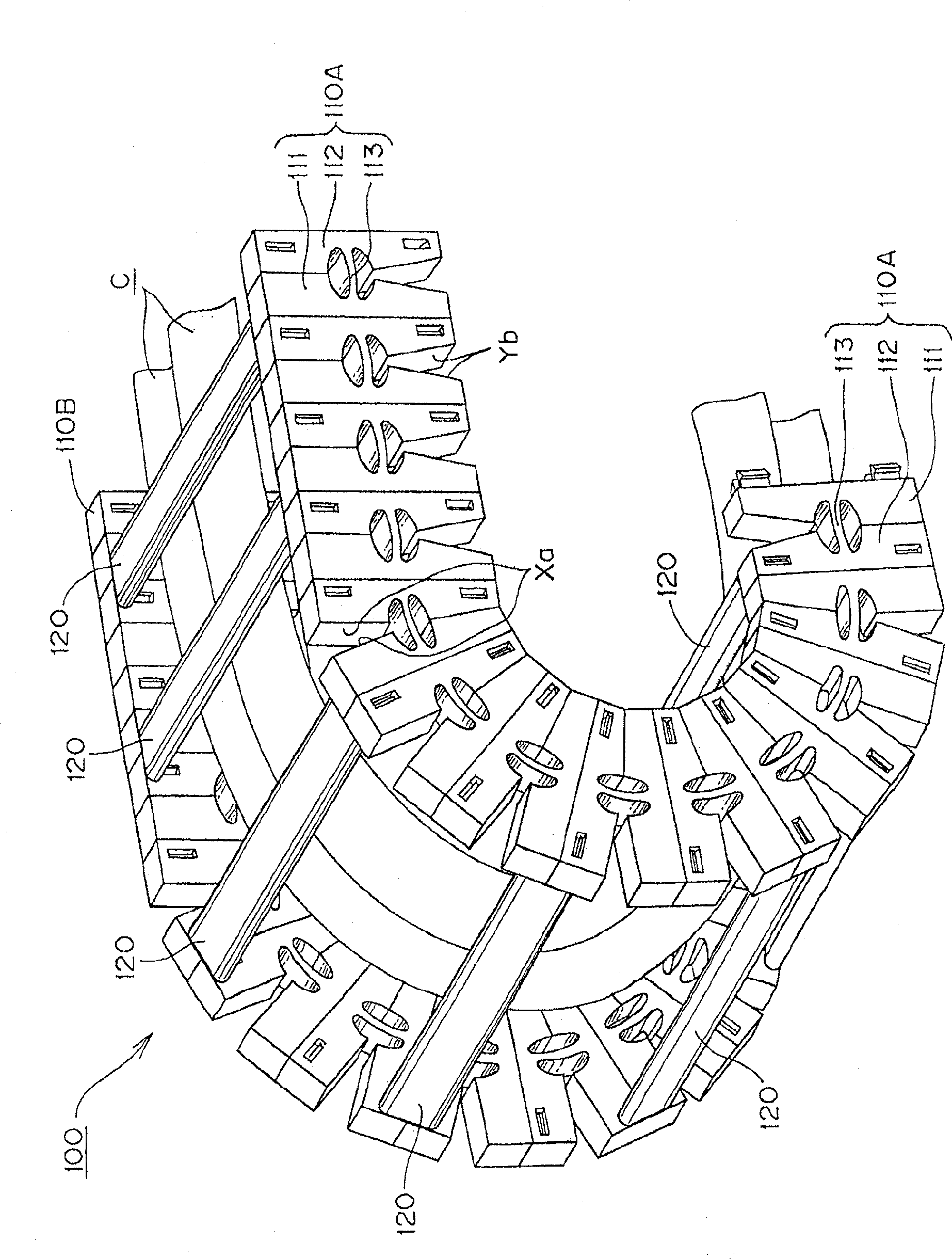 Cable like protection and guide device