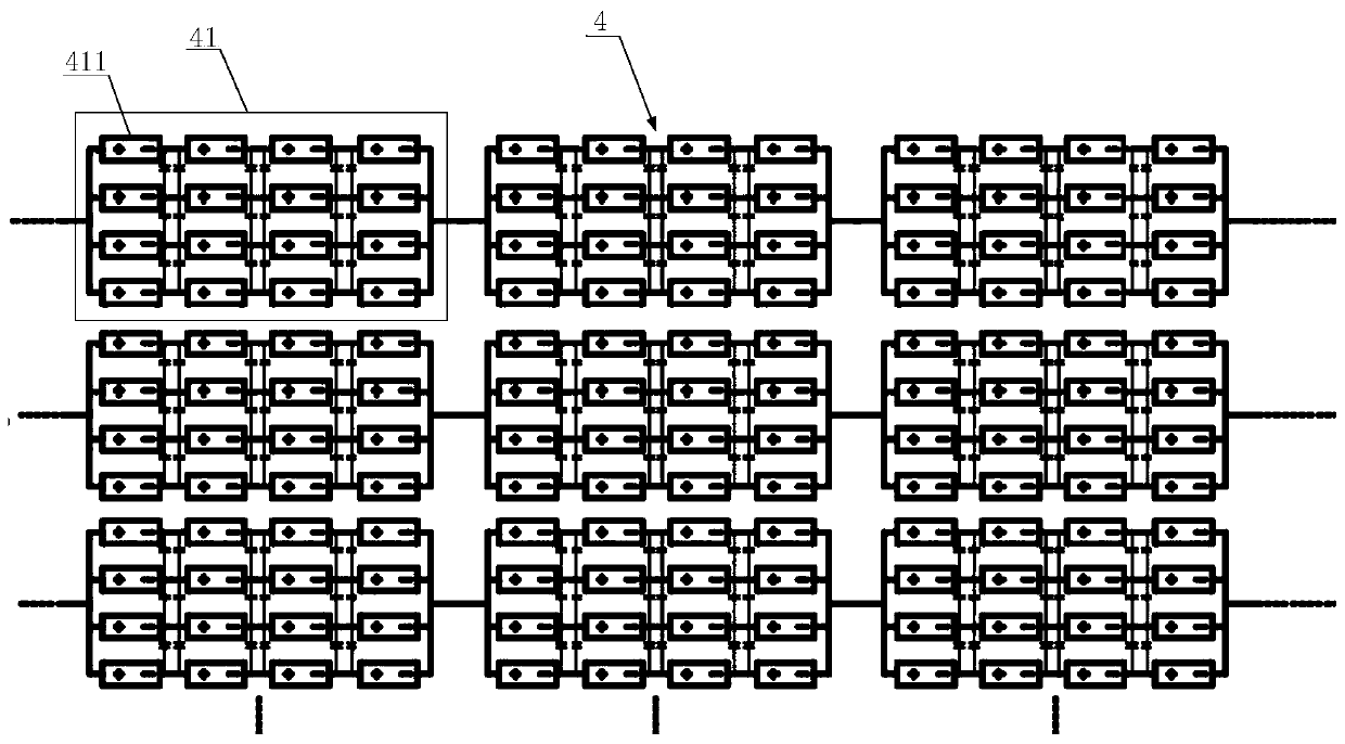 Circuit, device and method for power balance of single battery of electric vehicle