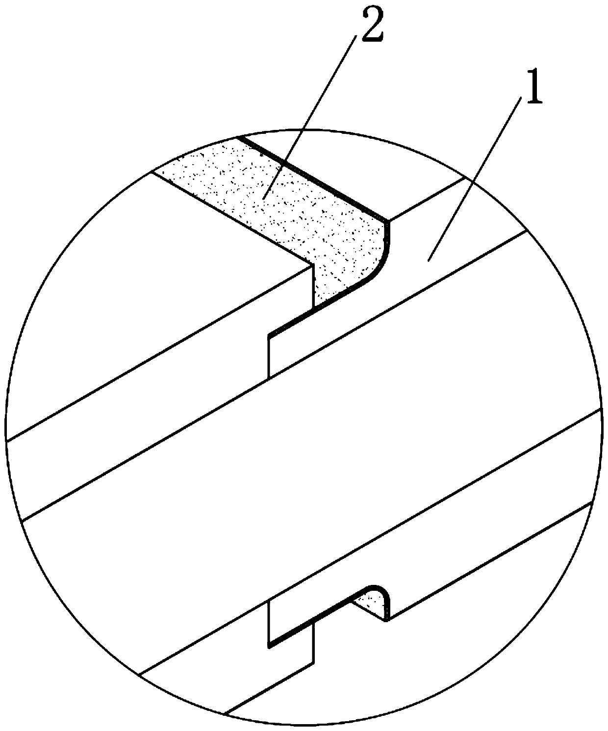 A kind of installation equipment of door panel ribbon