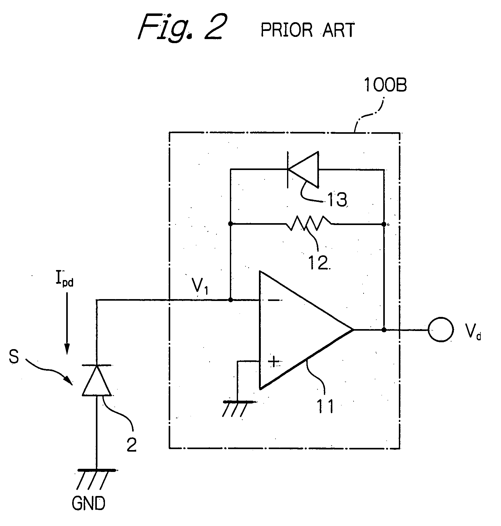 Photocurrent-to-voltage conversion apparatus including non-diode-connected clamping MOS transistor