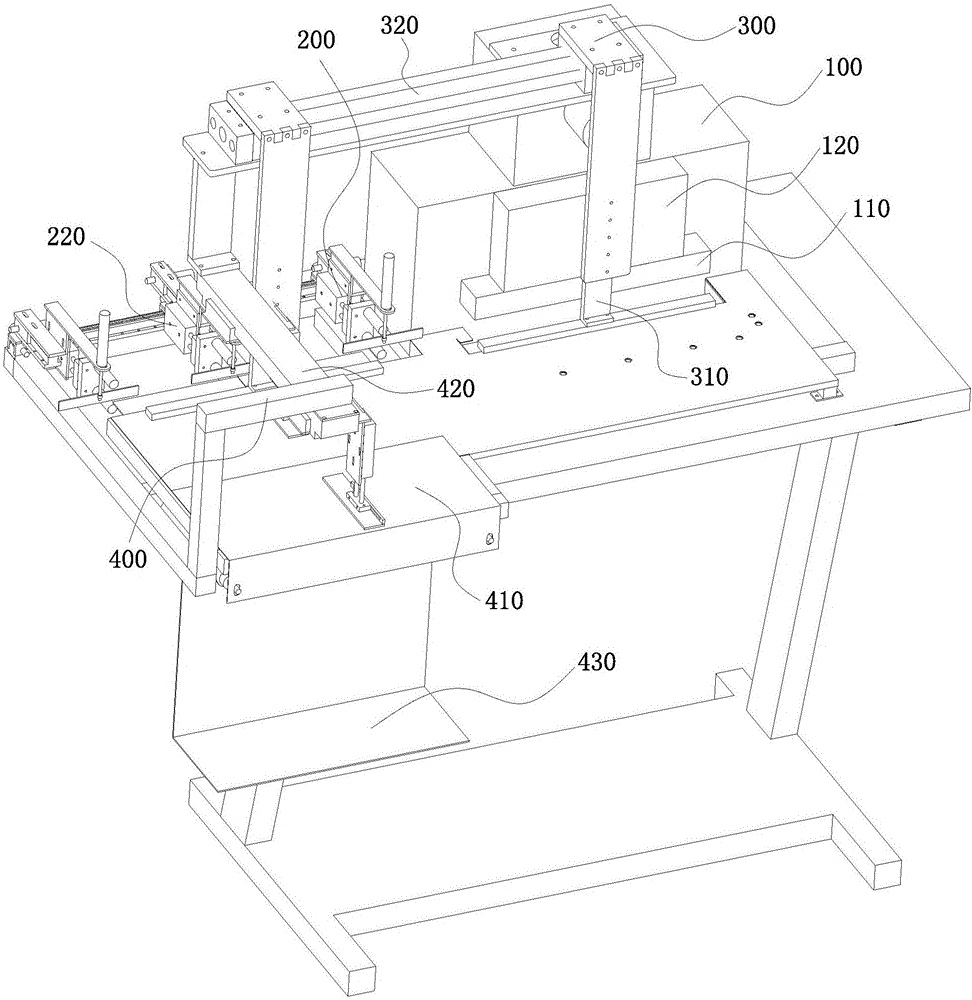 Automatic cutting and locating device and method