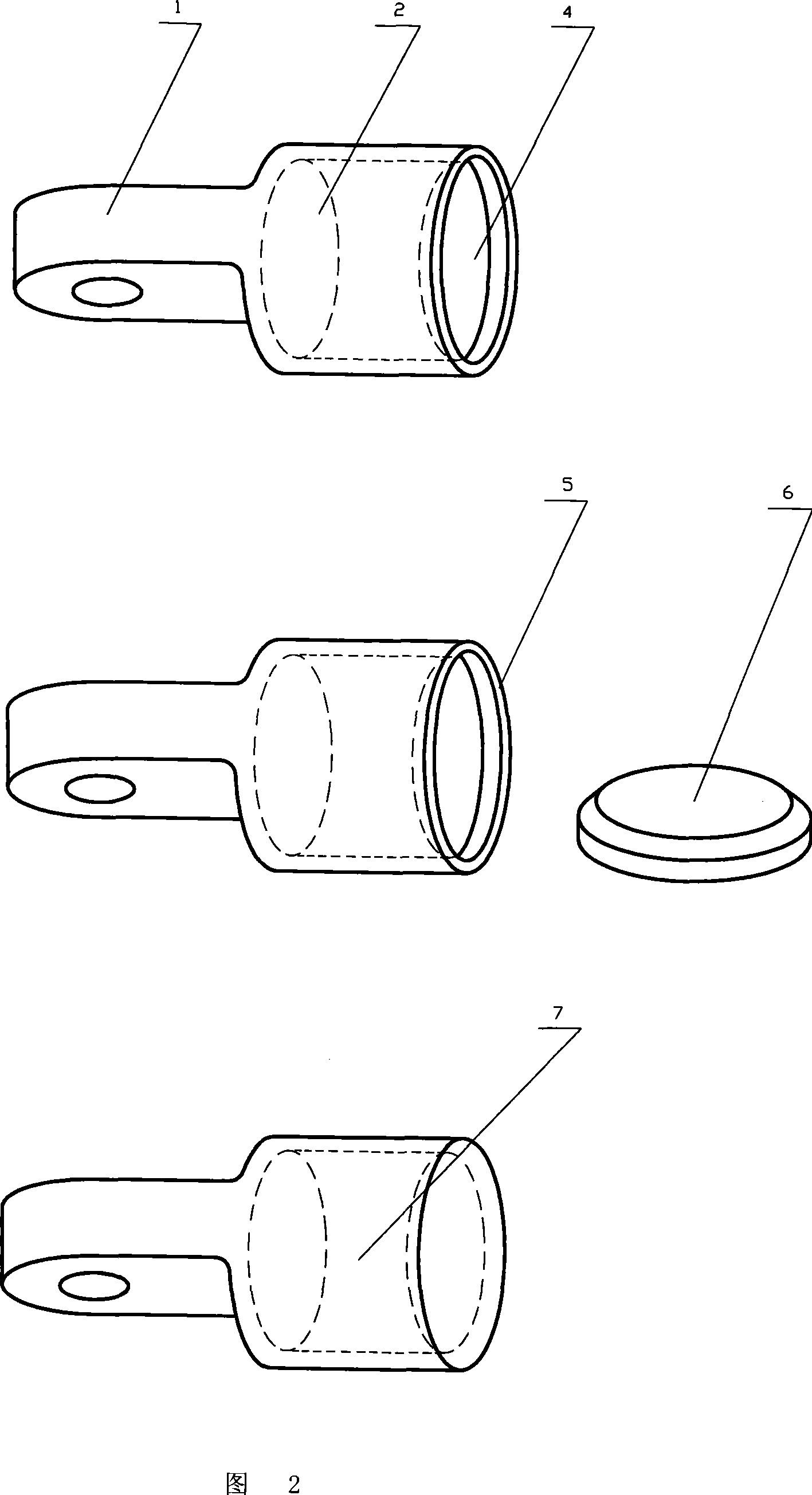 Method for making hollow wax matrix