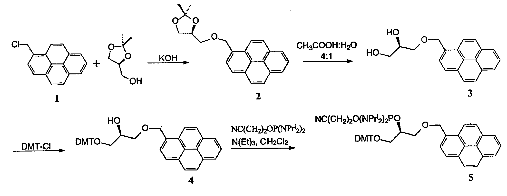 Pseudonucleotide comprising an intercalator