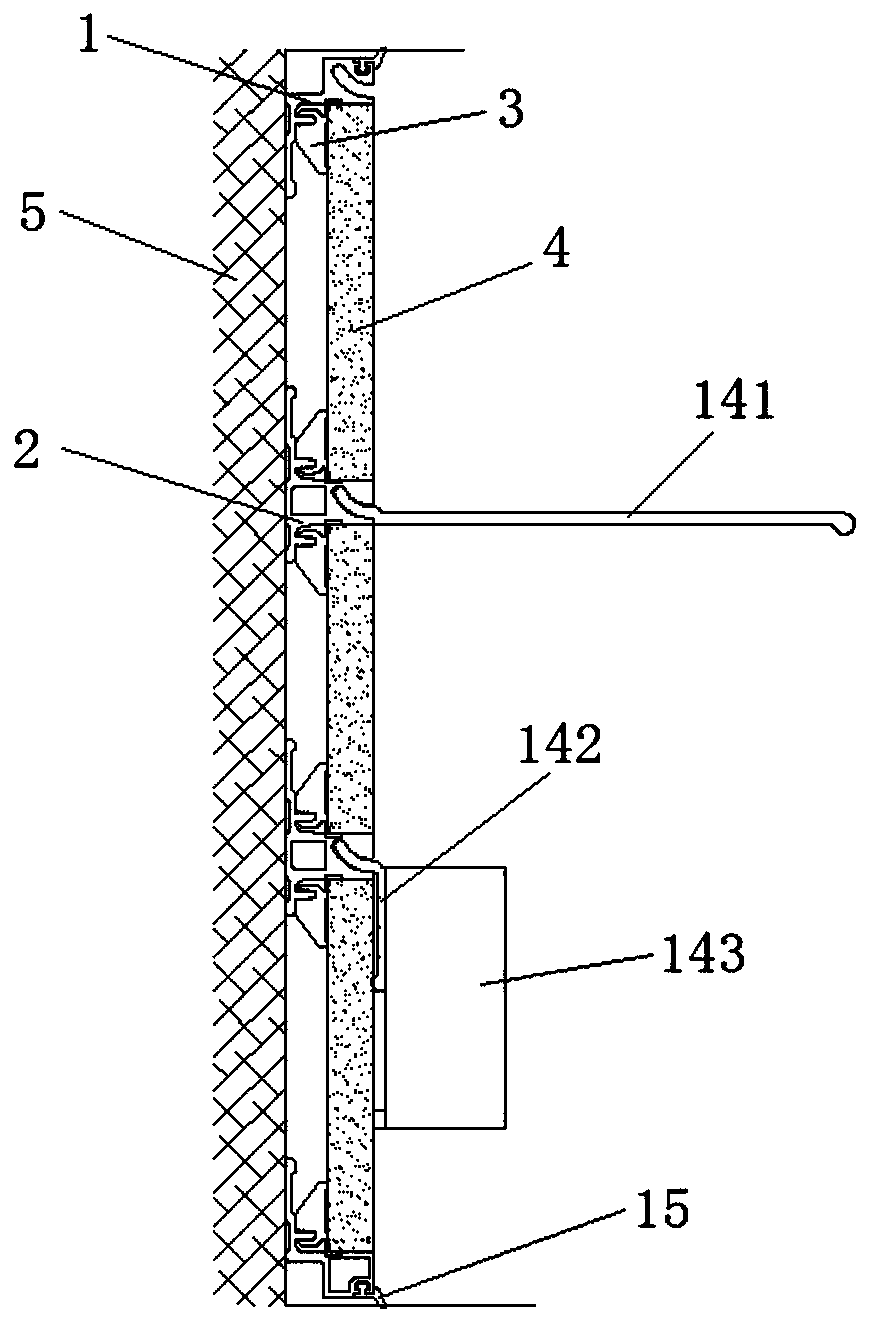 Quick-assembly wallboard storage system