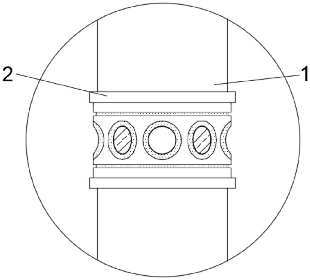 Combination structure of nozzle and nozzle of a sprinkler irrigation equipment