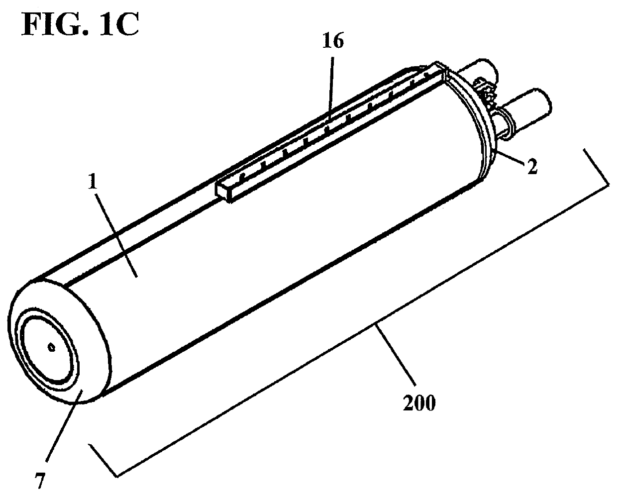 Push filter with floating key lock