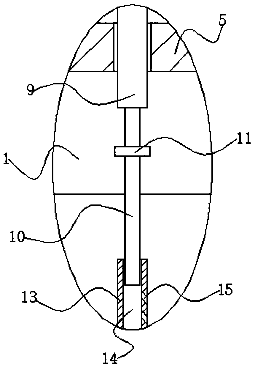 Outdoor clothes hanger for blowing clothes