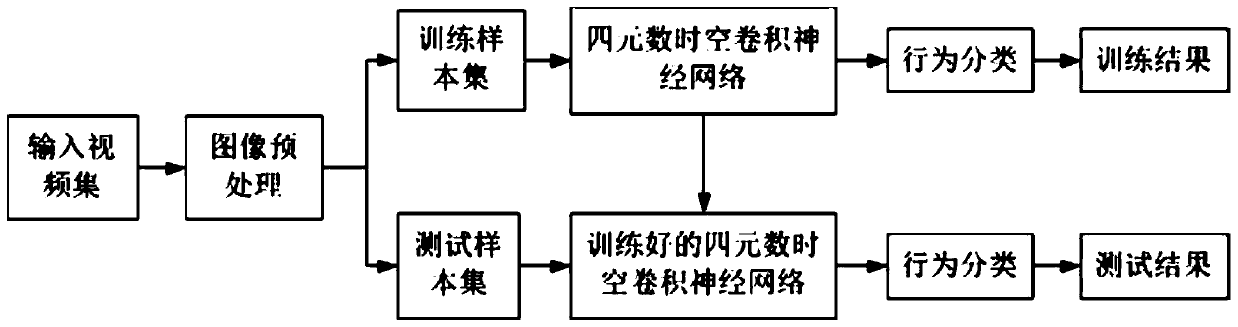 Human Behavior Recognition Method Based on Quaternion Space-Time Convolutional Neural Network