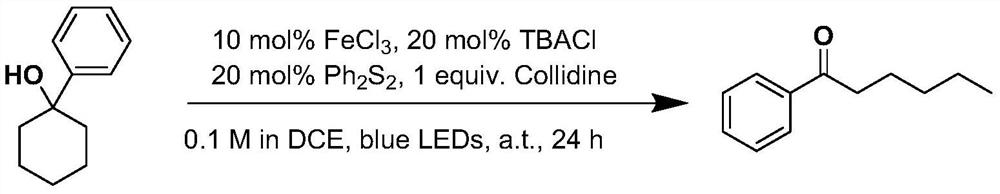 Method for preparing aldehyde/ketone by breaking C-C bond