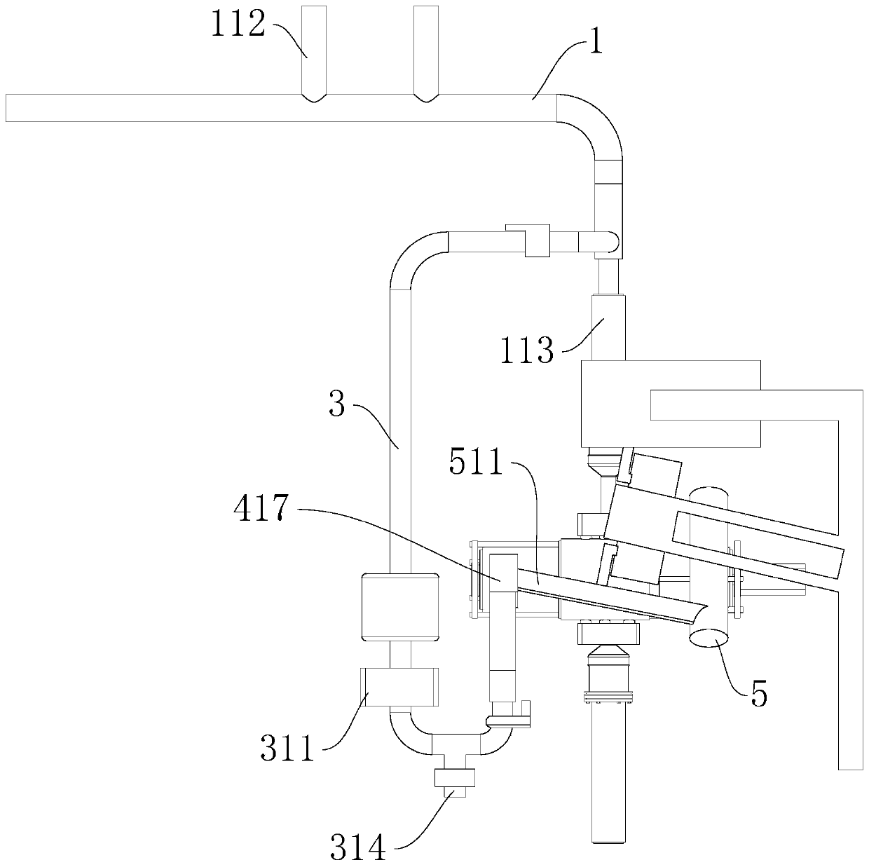 Hydroxyapatite fluoride removal and material filtration device and process